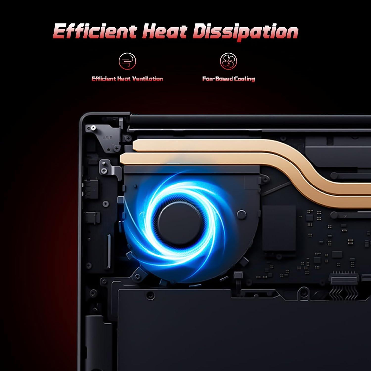 imageNIMO 156quot FHD Laptop Computer Intel Pentium N150 Beat i31115G4 4Core Up to 34GHz Laptop with Backlit Keyboard 65W GaN TypeC Fingerprint 8GB RAM 256GB SSD for HomeStudent and BusinessBlack