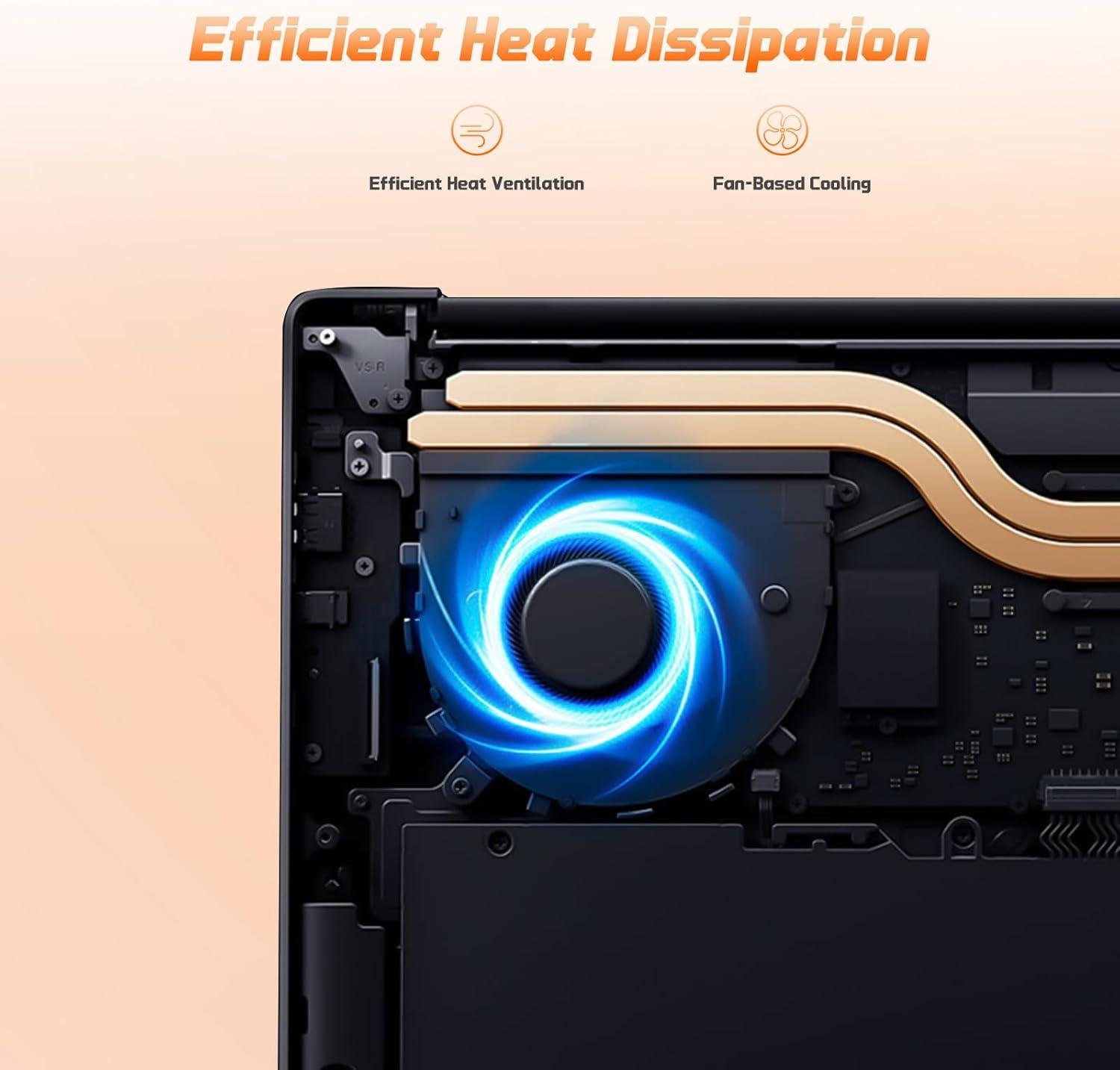 imageNIMO 156quot FHD Laptop Computer Intel Pentium N150 Beat i31115G4 4Core Up to 34GHz Laptop with Backlit Keyboard 65W GaN TypeC Fingerprint 8GB RAM 256GB SSD for HomeStudent and BusinessRed