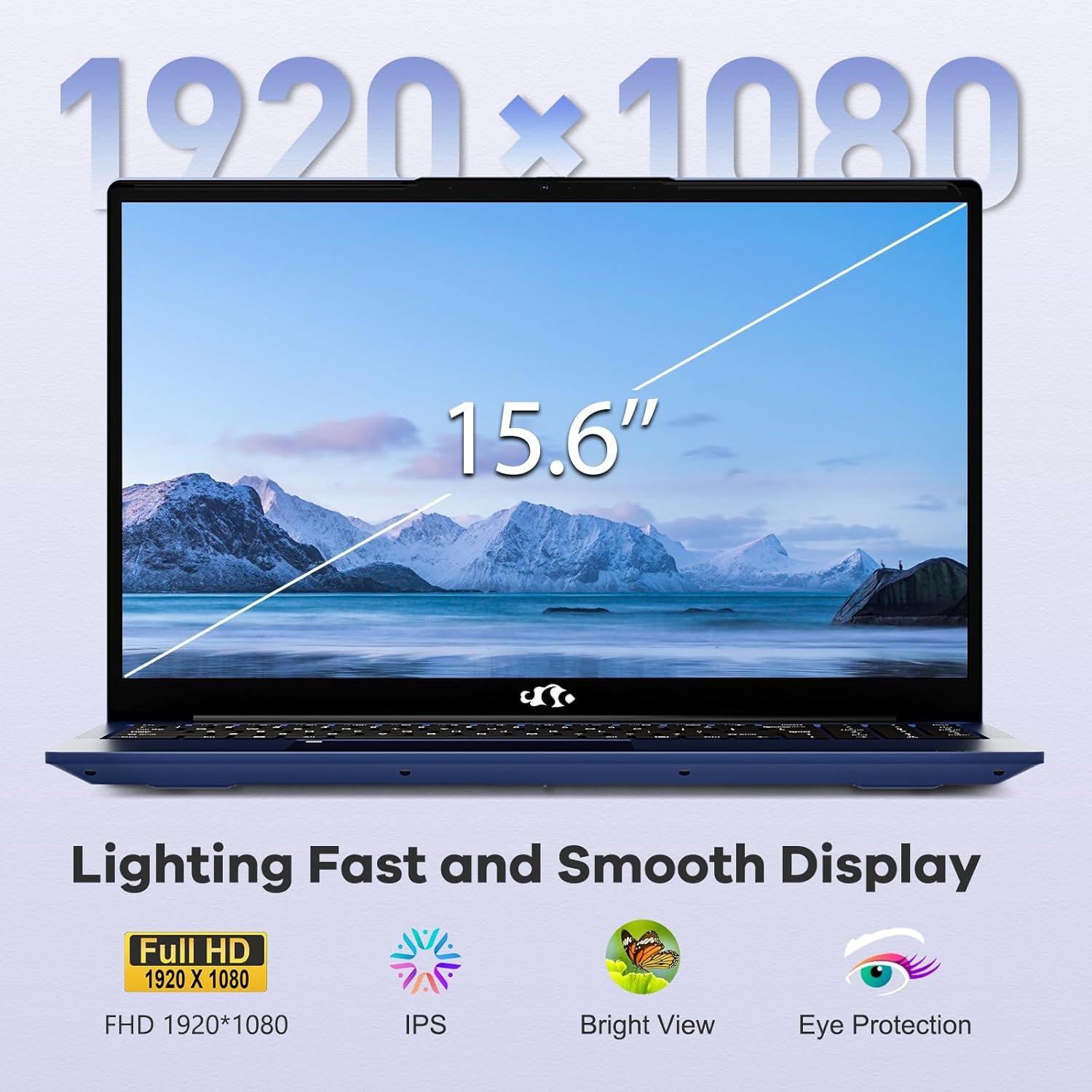 imageNIMO 156quot IPS FHDGamingLaptop 6 Cores AMD Ryzen 5 6600H 32GB DDR5 RAM 1TB SSD Beat i71165G7 up to 45GHz 660M 6nm GPUComputer with 100W TypeC Backlit Keyboard Fingerprint