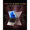 imageNIMO 156 IPS FHDLaptop 16GB RAM 1TB SSD Intel Pentium Quad Core N100 Computer with Backlit Keyboard Fingerprint Beat to i31115G4 Up to 34GHz Laptops for Student Win 11 BlueRose Gold