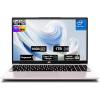 imageNIMO 156quot FHD IPS StudentLaptopComputer  16GB RAM 512GB SSD 4 Cores 13th Gen Intel N150Beat to i31115G4 Up to 36GHz 65W GaN TypeC Fingerprint Backlit Keyboard WiFi 6 BT52 NumpadRose Gold