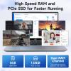 imageNIMO 156quot FHD IPS StudentLaptopComputer  Intel Core i31215UBeat i51135G7 6 Cores Up to 44GHz 8GB RAM 128GB SSD 65W TypeC 2 Years Warranty Fingerprint Backlit Keyboard WiFi 6 BT52Silver