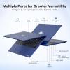 imageNIMO 156quot FHDIPSBusinessLaptop 8 Cores Intel i512450H 16GB RAM 1TB SSD Beat i711800H Up to 44GHz Backlit Keyboard Computer 100W Type C Fingerprint WiFi 6 Numpad Win 11Royal Blue
