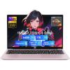 imageNIMO 156quot IPS FHD GamingLaptop AMD 8 Cores Ryzen 7 7735HS 32GB DDR5 RAM 1TB SSD Beats i712650H Up to 475GHz Computer with Radeon 680M 100W TypeC Backlit Keyboard Fingerprint Unlock Rose GoldRose Gold