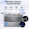 imageNIMO 156quot IPS FHDStudentLaptop Intel 6 Cores I31215U 8GB RAM 128GB SSD Beats i51135G7 Up to 44GHz Computer with 65W Type C Backlit Keyboard Fingerprint for Home and BusinessSilver