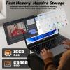 imageNIMO 173quot FHD IPS StudentLaptopComputer  16GB RAM 1TB SSD Intel Pentium 4 Cores N100Beat to i31115G4 Up to 34GHz 65W TypeC 2 Years Warranty Fingerprint Backlit Keyboard WiFi 6 BT52Gray