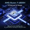 imageNIMO 173quot IPS FHDGamingLaptop 8 Cores AMD Ryzen 7 6800H 32GB DDR5 RAM 1TB SSD Beat i712700H Up to 47GHz AMD Radeon 680M GPUComputer with 100W TypeC Backlit Keyboard FingerprintBlack