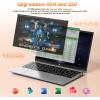 imageNIMO 156quot IPS FHDStudentLaptop 16GB RAM 1TB SSD Intel N150Beat i310110U Up to 36GHz Computer with 65W TypeC Fingerprint Backlit Keyboard WiFi 6 BT52 for Business and HomeRed