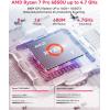 imageNIMO 156quot LightGamingLaptop 8 Cores AMD Ryzen 7 Pro 6850U 32GB LPDDR5 RAM 1TB SSD Beat i71360P Up to 47GHz AMD Radeon 680M GPU IPS FHD Computer with 100W TypeC Backlit Keyboard FingerprintRose Gold