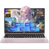 imageNIMO 156quot LightGamingLaptop 8 Cores AMD Ryzen 7 Pro 6850U 32GB LPDDR5 RAM 1TB SSD Beat i71360P Up to 47GHz AMD Radeon 680M GPU IPS FHD Computer with 100W TypeC Backlit Keyboard FingerprintRose Gold