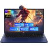 imageNIMO 156quot LightGamingLaptop 8 Cores AMD Ryzen 7 Pro 6850U 32GB LPDDR5 RAM 1TB SSD Beat i71360P Up to 47GHz AMD Radeon 680M GPU IPS FHD Computer with 100W TypeC Backlit Keyboard FingerprintBlue