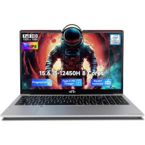 imageNIMO 156quot FHD lPSBusinessLaptop 8 Cores Intel i512450H 16GB RAM 1TB SSD Beat i711800H Up to 44 GHz Student Computer with 100W TypeC Fingerprint Backlit Keyboard WiFi6 Numpad Win 11Red
