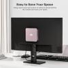 imageMini PC Desktop Desktop PC Pentium 12th Gen N100 Up to 34GHz 16GB RAM 512GB PCIe SSD 4K Triple Display USB32 TypeC WiFi6 BT52 VESA Compact and Light for Home Office EducationRose Golden
