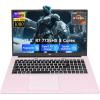 imageNIMO 173quot GamingLaptop AMD R7 7735HS 8C16T Beats i712650H 16GB DDR5 RAM 512GB SSD Computer with Radeon 680M 100W TypeC WiFi 6E 75Wh Battery Fingerprint Backlit Keyboard for BusinessRose Gold