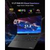 imageNIMO 173quot LightGamingLaptop 8 Cores AMD Ryzen 7 8745HS 32GB DDR5 RAM 1TB SSD Beat R9 6900HX up to 49GHz Radeon 780M Graphics IPS FHD Computer with 100W TypeC Fingerprint Backlit KeyboardBlack