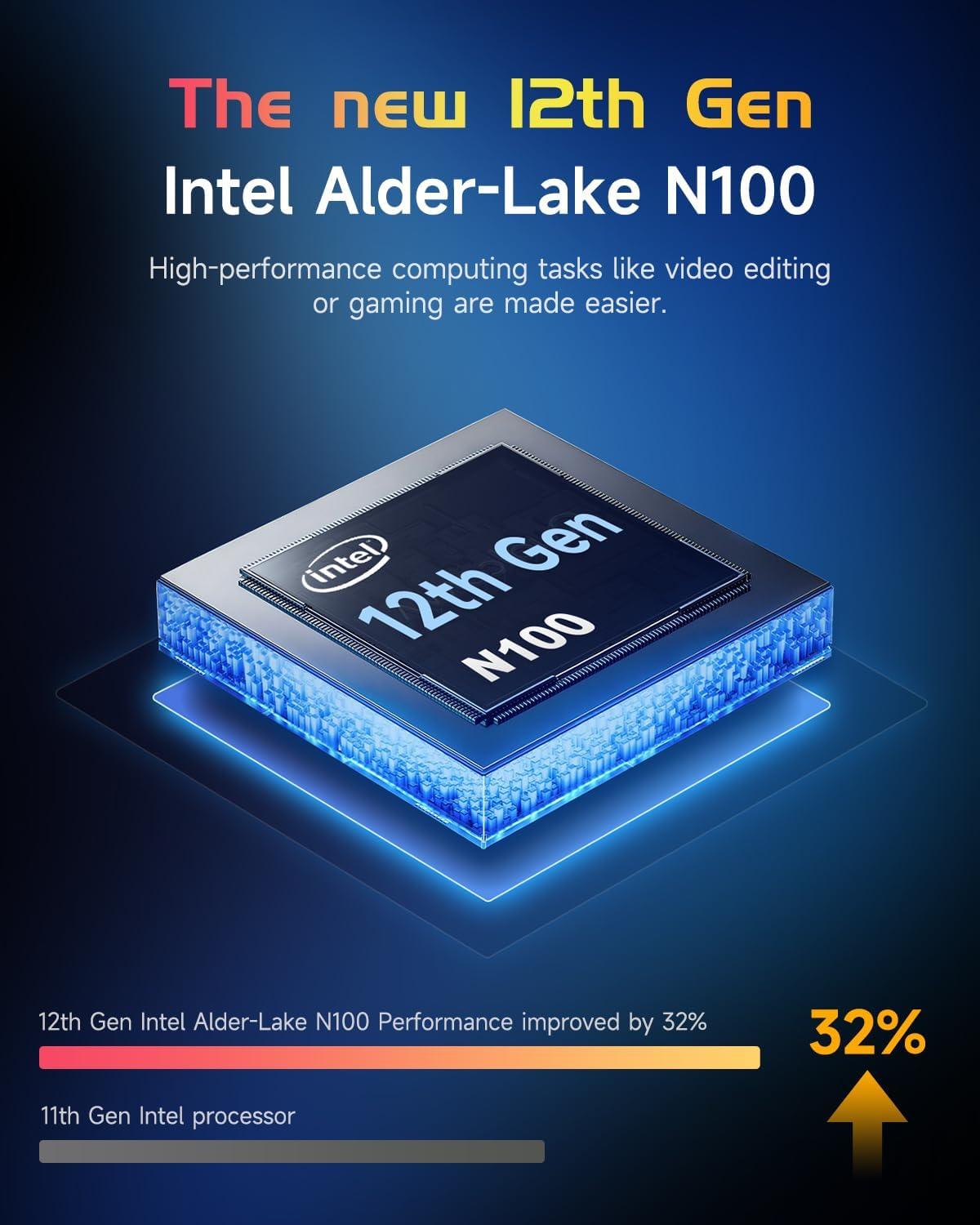 imageNIMO 156quot IPS FHDLaptop Intel Pentium Quad Core N100 16GB RAM 512GB SSD Beat i31115G4 Up to 34GHz Computer with Backlit Keyboard Fingerprint TypeC Charger WiFi 6 BT52 for Student and HomeNatural Silver