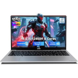 imageNIMO 156quot FHD lPSBusinessLaptop 8 Cores Intel i512450H 16GB RAM 512GB SSD Beat i711800H Up to 44 GHz Student Computer with 100W TypeC Charger Fingerprint Backlit Keyboard WiFi6 NumpadRed