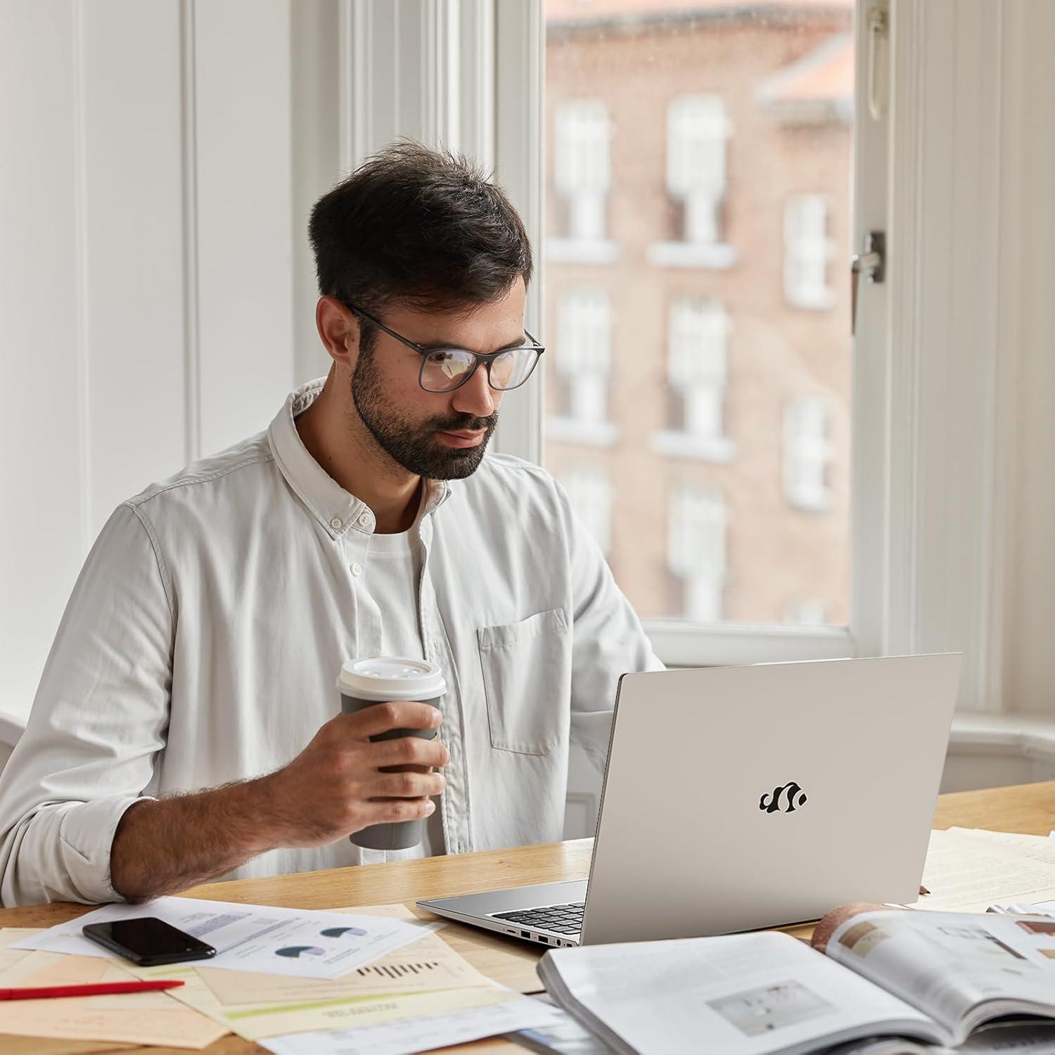 imageNIMO 156quot IPS FHDStudentLaptop 16GB RAM 512GB SSD N150Beat to i310110U 4 Cores Up to 36GHz Computer with 2 Years Warranty 65W TypeC Fingerprint Backlit Keyboard WiFi 6 BT52Black