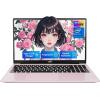 imageNIMO 156quot IPS FHDLaptopComputer Intel Pentium Quad Core N100 16GB RAM 512GB SSD Beat i31115G4 Up to 34GHz Backlit Keyboard Fingerprint TypeC WiFi 6 BT52 for Student and HomeRose Gold
