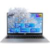 imageNIMO 156quot IPS FHDLaptopComputer Intel Pentium Quad Core N100 16GB RAM 512GB SSD Beat i31115G4 Up to 34GHz Backlit Keyboard Fingerprint TypeC WiFi 6 BT52 for Student and HomeNatural Silver