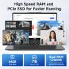 imageNIMO 156 FHD IPS StudentLaptopComputer  Intel Core i31215UBeat i51135G7 6 Cores Up to 44GHz 32GB RAM 1TB SSD 65W TypeC Charger 2 Years Warranty Fingerprint Backlit Keyboard WiFi 6Warm Gray