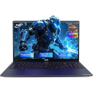 imageNIMO 156 IPS FHDLaptop 16GB RAM 1TB SSD AMD Ryzen 5Beat i51135G7 4 Cores Up to 37GHz Student Computer with 2 Years Warranty 65W TypeC Fingerprint Backlit Keyboard BT52 NumpadBlue