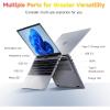 imageNIMO 156 FHD IPS StudentLaptopComputer  Intel Core i31215UBeat i51135G7 6 Cores Up to 44GHz 16GB RAM 1TB SSD 65W TypeC Charger 2 Years Warranty Fingerprint Backlit Keyboard WiFi 6Silvery