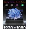 imageNIMO 156 IPS FHD Laptop Intel Pentium Quad Core N100 16GB RAM 512GB SSD Beat i31115G4 Up to 34GHz Computer with Backlit Keyboard Fingerprint TypeC Charger WiFi 6 BT52 for Student and HomeGray