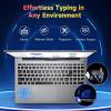 imageNIMO 156 IPS FHD Laptop Intel Pentium Quad Core N100 16GB RAM 512GB SSD Beat i31115G4 Up to 34GHz Computer with Backlit Keyboard Fingerprint TypeC Charger WiFi 6 BT52 for Student and HomeSilver