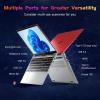 imageNIMO 156 IPS FHD Laptop Intel Pentium Quad Core N100 16GB RAM 512GB SSD Beat i31115G4 Up to 34GHz Computer with Backlit Keyboard Fingerprint TypeC Charger WiFi 6 BT52 for Student and HomeRed