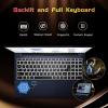 imageNIMO 156 IPS FHD Laptop Intel Pentium Quad Core N100 16GB RAM 512GB SSD Beat i31115G4 Up to 34GHz Computer with Backlit Keyboard Fingerprint TypeC Charger WiFi 6 BT52 for Student and HomeBlue