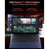imageNIMO 156 IPS FHDGamingLaptop AMD Ryzen 7 8745HS 16GB DDR5 RAM 512GB SSD 8C16T up to 49GHz Beat R9 7940HS Radeon 780MGraphics Computer with 100W TypeC Backlit Keyboard Fingerprint USB 40Blue