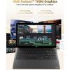 imageNIMO 156 IPS FHDGamingLaptop AMD Ryzen 7 8745HS 16GB DDR5 RAM 512GB SSD Radeon 780MGraphics 8C16T up to 49GHz Beat R9 7940HS Laptop with 100W TypeC Backlit Keyboard FingerprintBlack