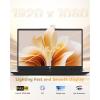 imageNIMO 156 LightGamingLaptop AMD Ryzen 7 Pro 6850U 8 Cores Up to 47GHz 16GB RAM 512GB SSD AMD Radeon 680M GPU FHD IPS Display 100W TypeC Backlit Keyboard Fingerprint ReaderBlack
