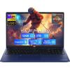 imageNIMO 156 LightGamingLaptop AMD Ryzen 7 Pro 6850U 8 Cores Up to 47GHz 16GB RAM 512GB SSD AMD Radeon 680M GPU FHD IPS Display 100W TypeC Backlit Keyboard Fingerprint ReaderBlue