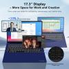 imageNIMO 173 AILaptop Copilot PC AMD Ryzen AI 9 HX 37012C24T 50 Tops NPU Radeon 890M 32GB DDR5 RAM 1TB SSD 144Hz FHD PD 100W USBC 40 AIPC for Mobile Workstation Programmer BusinessGamingCelestial Blue