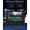 imageNIMO 173 FHD IPS Laptop AMD Ryzen 7 8745HS 8Core up to 49GHz 32GB DDR5 RAM 1TB SSD AMD Radeon 780M Graphics 100W TypeC Fast Charger Backlit Keyboard Fingerprint USB 40Blue