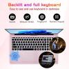 imageNIMO 173 FHD IPS Laptop Intel Core i31215U Beats i51135G7 Class 16GB RAM 1TB SSD Windows 11 Home WiFi 6 Backlit Keyboard Fingerprint USBC 65W Fast Charge Bluetooth 52 180 ViewRose Gold