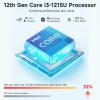 imageNIMO 173 FHD IPS Laptop Intel Core i31215U Beats i51135G7 Class 16GB RAM 1TB SSD Windows 11 Home WiFi 6 Backlit Keyboard Fingerprint USBC 65W Fast Charge Bluetooth 52 180 ViewRose Gold