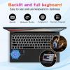 imageNIMO 173 FHD IPS Laptop Intel Core i31215U Beats i51135G7 Class 16GB RAM 1TB SSD Windows 11 Home WiFi 6 Backlit Keyboard Fingerprint USBC 65W Fast Charge Bluetooth 52 180 ViewGray