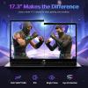 imageNIMO 173 GamingLaptop Ryzen 9 8945HS Beat i913900H Up to 52GHz 16GB RAM 1TB SSD Radeon 780M PD 100W TypeC AIEnhanced for Copilot VR Ready Backlit Keyboard FingerprintBlack