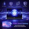 imageNIMO 173 GamingLaptop Ryzen 9 8945HS Beat i913900H Up to 52GHz 16GB RAM 1TB SSD Radeon 780M PD 100W TypeC AIEnhanced for Copilot VR Ready Backlit Keyboard FingerprintBlue