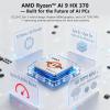imageNIMO Copilot PC 173 AILaptop AMD Ryzen AI 370 50 Tops NPU Radeon 890M 32GB RAM 1TB SSD 144Hz FHD USB 40 Support eGPU 100W PD Professional Local AI Workstation for Programmers amp CreatorsObsidian Black