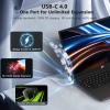 imageNIMO Copilot PC 173 AILaptop AMD Ryzen AI 9 HX 37050 Tops NPU Radeon 890M 32GB DDR5 RAM 1TB SSD 144Hz PD 100W USBC 40 WiFi 6E AI Laptop for Mobile Workstation Programmer BusinessGamingObsidian Black