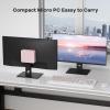 imageNIMO Mini PC Desktop 16GB RAM 256GB SSD 12th Gen N100Beat i3 1115G4 Mini Desktop Computers with USB32 BT52 WiFi 6 4K TripleMonitor Display Micro Computer for Student Home Office