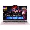imageNIMO 156 IPS FHD Gaming Laptop AMD 8 Cores Ryzen 7 7735HS 16GB DDR5 RAM 512GB SSD Beats i712650H Up to 475GHz Computer with Radeon 680M 100W TypeC Backlit Keyboard Fingerprint UnlockRose Gold