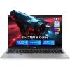 imageNIMO 17 Inch FHD IPS Laptop 6 Cores i31215U 16GB RAM 512GB SSD Up to 44GHz Beat Ryzen 5 7520U School Computer with 65W TypeC WiFi 6 Backlit KB Fingerprint for BusinessSilver