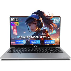 imageNIMO 156 FHD IPS Laptop i512450H 8Core Beats i711800H 32GB RAM 1TB SSD Backlit Keyboard Fingerprint 100W TypeC Fast Charger WiFi 6 Ideal for Students amp Home Office ComputerRed