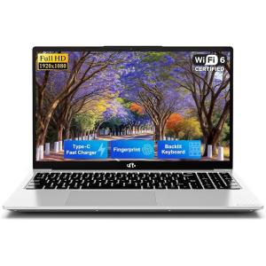 imageNIMO 156 IPS FHD Laptop 16GB RAM 512GB SSD Intel N150Beat to i310110U 4 Cores Up to 36GHz Computer with 2 Years Warranty 65W TypeC Fingerprint Backlit Keyboard WiFi 6 BT52Red
