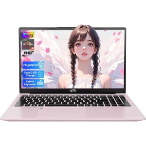 imageNIMO 156 IPS FHDLaptop 32GB RAM 1TB SSD AMD Ryzen 5Beat i51135G7 4 Cores Up to 37GHz Student Computer with 65W TypeC 2 Years Warranty Fingerprint Backlit Keyboard for Home and BusinessRose Gold